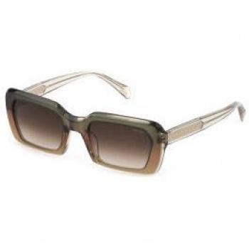 Police SPLG21 Women's Green Acetate Shades