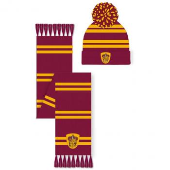 Juego de Accesorios Winter Gryffindor: Gorro + Bufanda