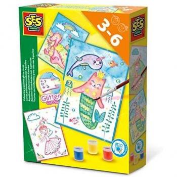 SES 14014 Glitzerkarten