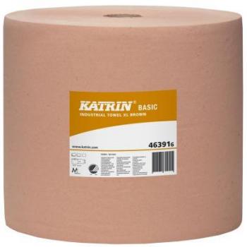 KATRIN Basic XL Torkpapper 1-lag Brun 1000m