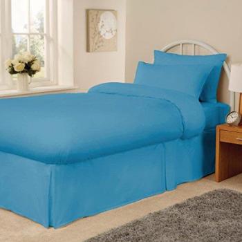 Mitre Essentials Spectrum Flat Sheet Turquoise King