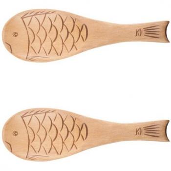 Wooden Utensils for Rice Serving