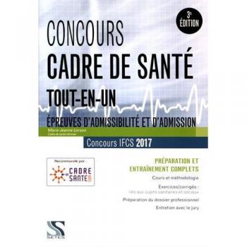 Concours cadre de santé tout-en-un 2017