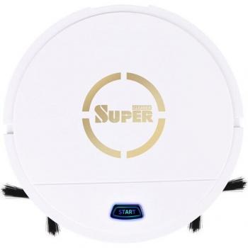 Aspirateur robot avec nettoyage à sec et humide pour tapis et sols