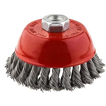 Brosse à cupule en acier inoxydable 100 mm