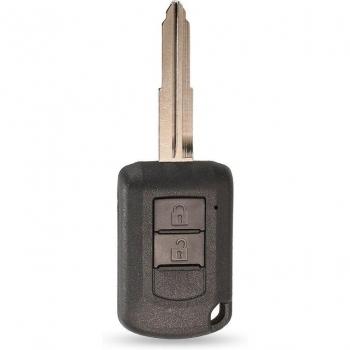 Jinyuqin Remote Key Case for Mitsubishi Eclipse, Outlander, Mirage, Lancer OUCJ166N