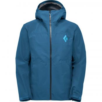 Mittelgroße Black Diamond Midnight Regenjacke Liquid Point Shell