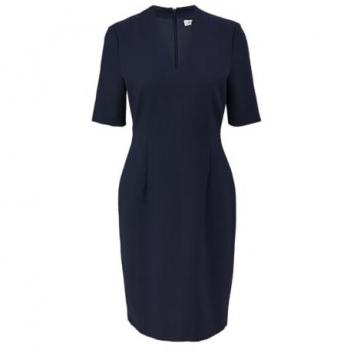 S.Oliver BLACK LABEL Sommerkleid Kleid, BLUE