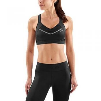 Damen Sports Bra DNAmic – Black, Size Small