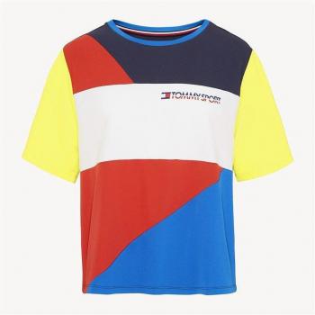 Tommy Hilfiger Polo fitness à motifs colorés