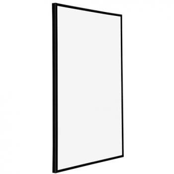 Cadre mural élégant 42x60 cm – Verre Plexiglas anti‑rayures, couleur noire