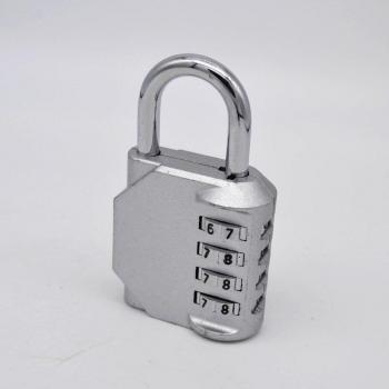 Zinc Alloy Padlock with Four-Digit Code