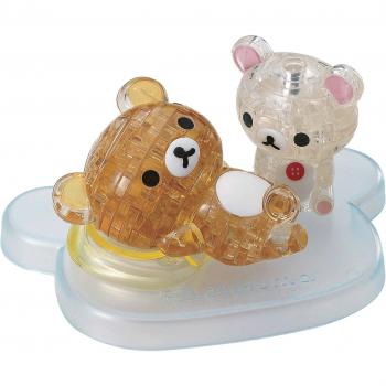 Rilakkuma & Korilakkuma Crystal Jigsaw – 39 Pieces, Premium Glass
