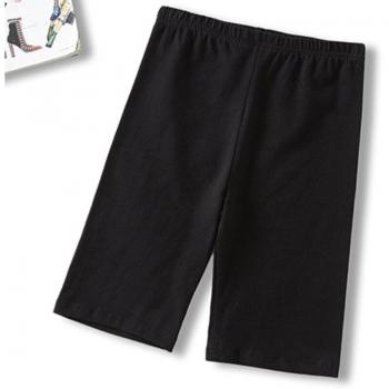 High Waist Black Cycling Shorts for Women