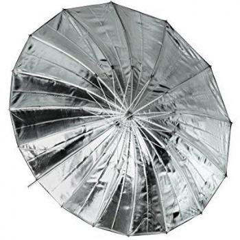Bresser Jumbo Reflexschirm 162 cm Silber/Schwarz