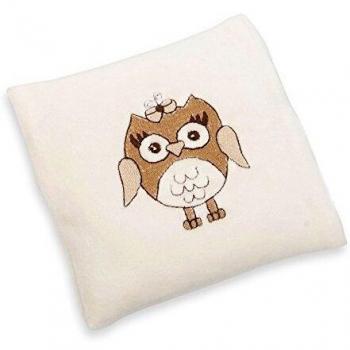 Grünspecht Wärmekissen mit Leinsamenfüllung beige