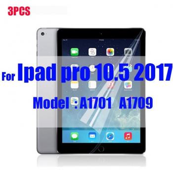 3 PCS iPad Soft Screen Protector for Models 2, 3, 4, Pro 11, 9.7, 10.5, 10.2, Mini 1-5, Air