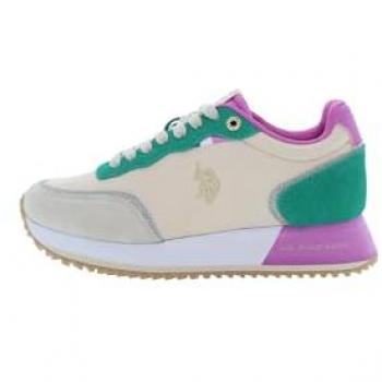 Sneaker bassa U.S. Polo Assn. Beige & Verde