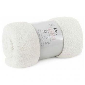 Lori Bianco 170x210 Coperta Soft