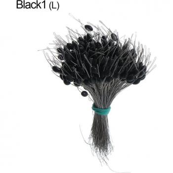 Black Float Vissen Bobber met Stopper