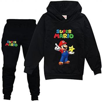 Set survêtement Black Mario Junior 9-10 ans