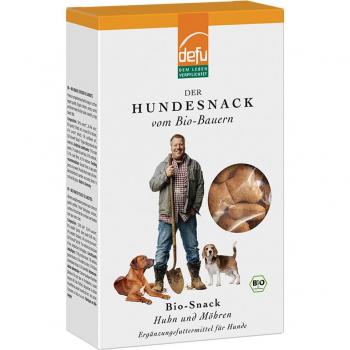 DEFU Hundebio Snack: Huhn & Möhren 200 g