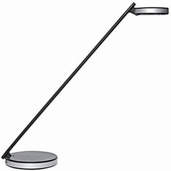 Lampe Disc LED Noir/Gris métal