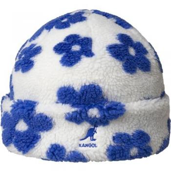 Kangol Mütze Floral Fleece Beanie K5421 Weiß S_M Damen