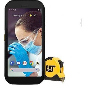 Teléfono Caterpillar Cat S42 H+, Color Negro, 3 GB de RAM, 32 GB de Almacenamiento Interno, Dual SIM, Pantalla de 5,5 HD+ Brillante, Cámara Principal de 13 Mpx, Libre