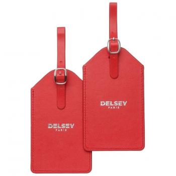 Delsey That's Mine Badge Décoratif 11 cm – Rouge