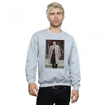 Sudadera de Algodón con Fotografía de Castiel para Hombre de Supernatural
