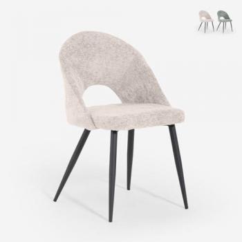 Silla Chenilla de Cocina y Comedor – Elegante Beige