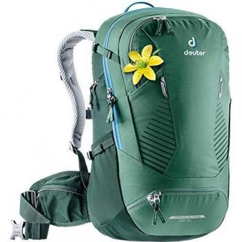 Deuter Damen Fahrradrucksack Trans Alpine 28 SL in Seagreen Forest, Maße: 52x26x22 cm