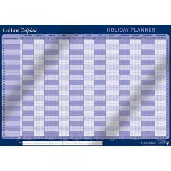 Collins 2014 CWC10 A1 Year Holiday Wall Planner