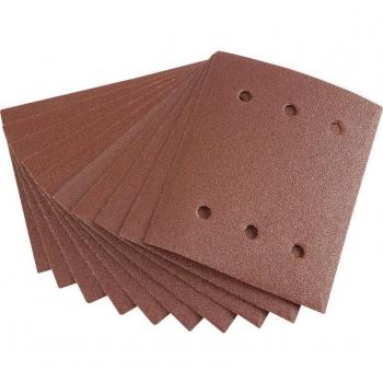 Draper Ten 115 x 145mm 80 Grit Aluminium Oxide Sanding Sheets