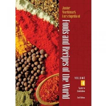 Junior Worldmark Encyclopedia of Foods and Recipes of the World 4 Volume Set