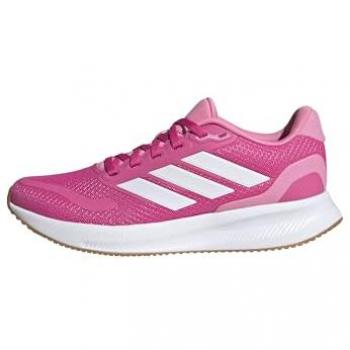 Adidas Runfalcon 5 Boys Running Shoes Pulse Magenta / Cloud White / Bliss Pink UK 4.5