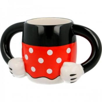Taza Minnie 3D Cerámica 340 ml en Caja Regalo