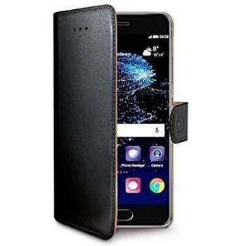 Celly Wally Funda Folio Negra para Huawei P10