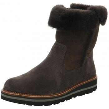 Gabor Winter‑Florenz Bootie für Damen – Grauer Rauleder, 37½