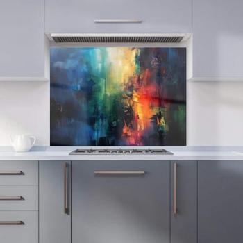 Designer Chaos Urban Kitchen Splashback – 900×650 mm