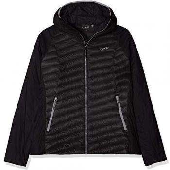 Chaqueta de Plumón CMP Ripstop para Mujer, Negro, Talla 34