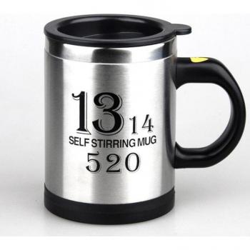 Taza de Acero Inoxidable con Mezclador Eléctrico