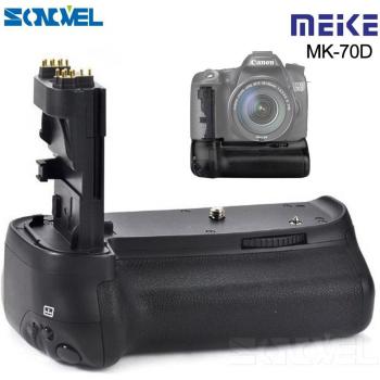 Batería vertical Meike MK‑70D para cámaras Canon EOS 70D/80D