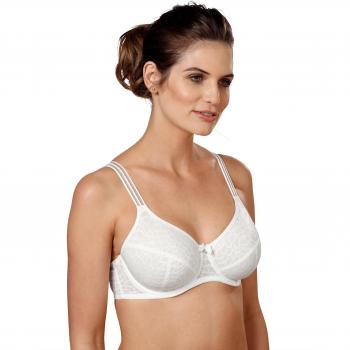 Harmony Damen Bügel BH – 75 cm, filigrane Spitze, Stretch‑Rückenband