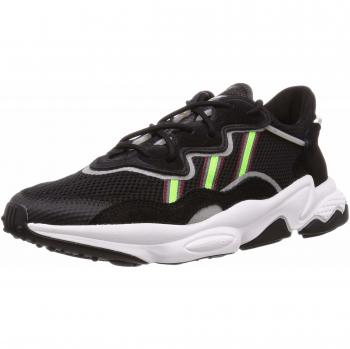 Adidas Original Ozweego 10.5 Core Black Solar Green-Onix