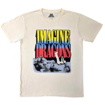 Imagine Dragons: Falling Clouds Shirt (Natural) – Medium
