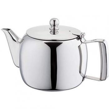 Stellar by Horwood 31floz / 0.9L Traditional Teapot, Silver Finish