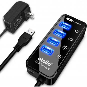 Atolla USB3.0 Hub mit 5V/3A Ladefunktion