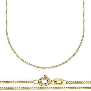 Goldkette FIRETTI Halskette 40cm 333 Gelbgold, diamantiert